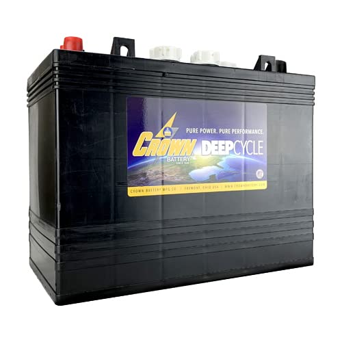4 Pack Crown CR-GC150 Marine Golf Cart Batteries