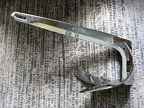 Stainless steel Bruce Claw anchor - 33lbs (15kg)
