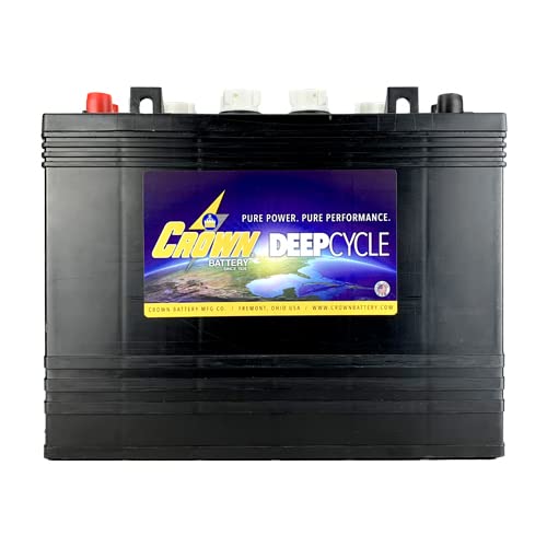 4 Pack Crown CR-GC150 Marine Golf Cart Batteries