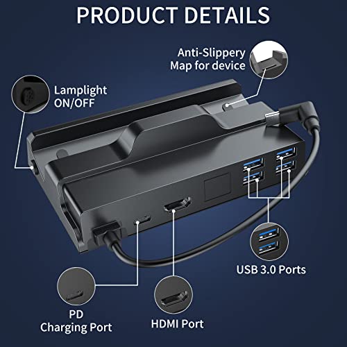 SIKRO 6-in-1 Docking Station for Steam Deck
