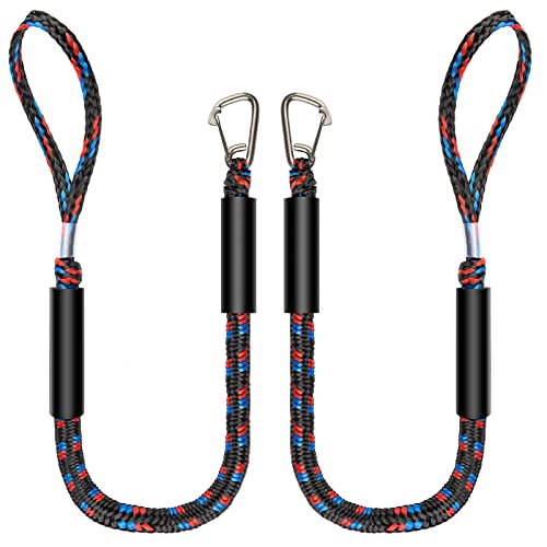 Marine Bungee Dock Lines with Stainless Clip