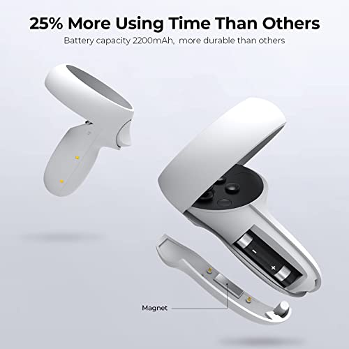 RGB Charging Dock for Meta Quest 2 VR