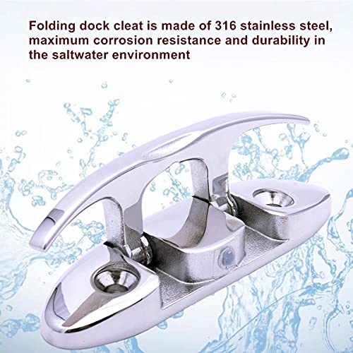 Marine Grade Flip Up Cleat for Boats