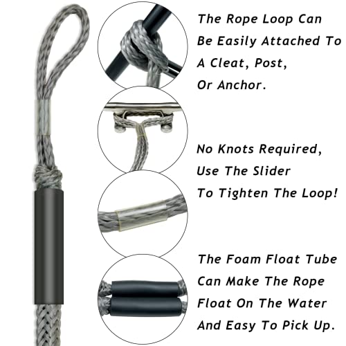 Premium 4FT Boat Bungee Dock Lines