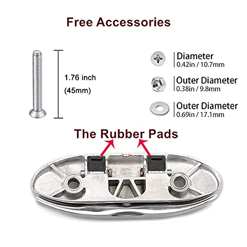 Marine Grade Flip Up Cleat for Boats