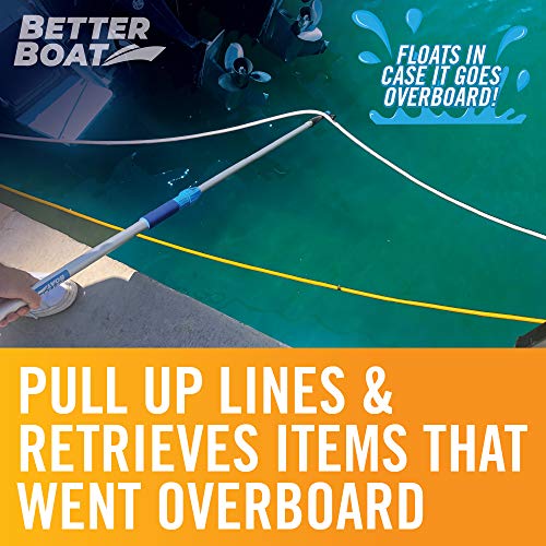 Telescoping Boat Hook Pole with Adapters