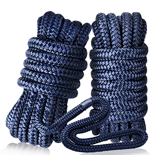 Nylon Dock Lines - Boating Accessories 2Pack