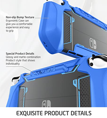 Navy Blade Series Dockable Case for Nintendo OLED
