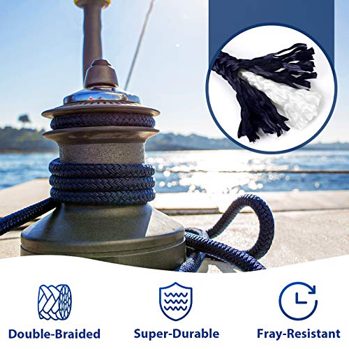 Nylon Dock Lines - Boating Accessories 2Pack