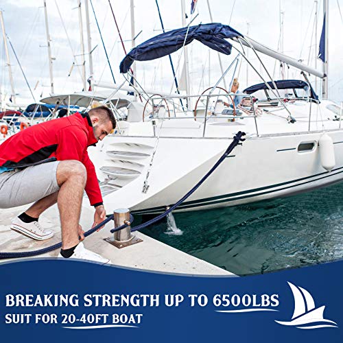 Nylon Dock Lines - Boating Accessories 2Pack