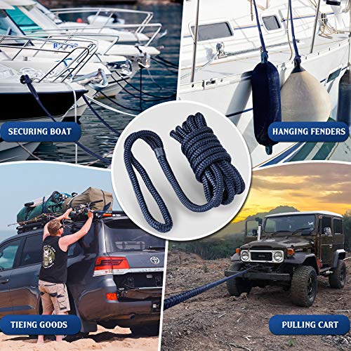 Nylon Dock Lines - Boating Accessories 2Pack