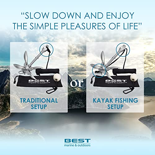 Marine Folding Anchor Kit for Watercraft