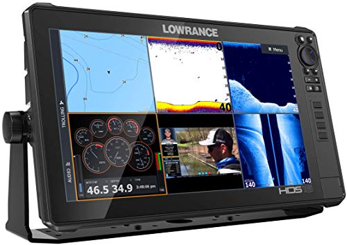 Lowrance HDS-12 LIVE Fish Finder with Imaging Transducer