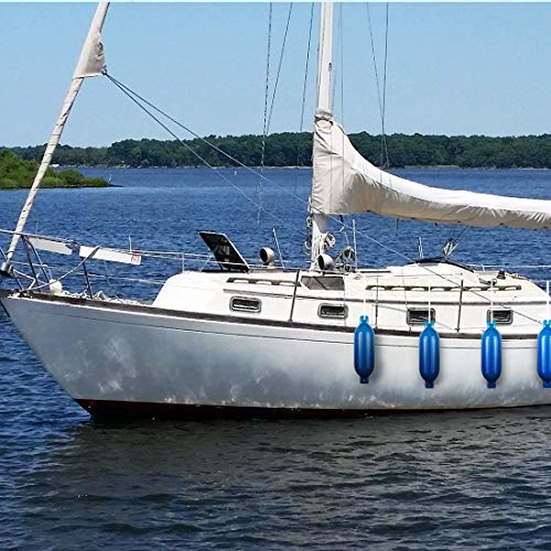 VIVOHOME Vinyl Marine Boat Fenders - 4 Pack