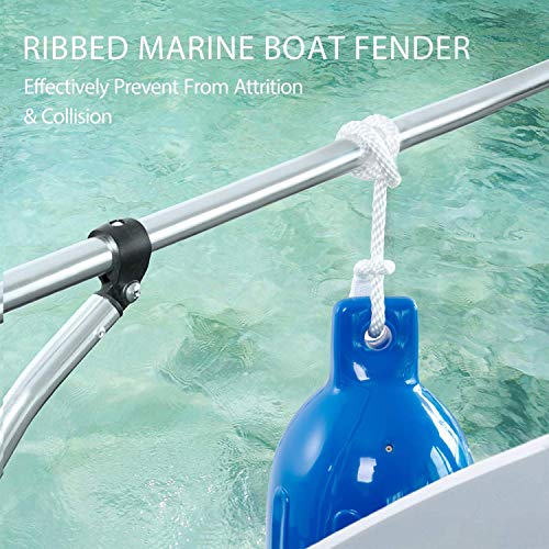 VIVOHOME Vinyl Marine Boat Fenders - 4 Pack