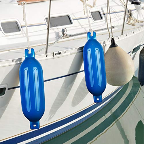 VIVOHOME Vinyl Marine Boat Fenders - 4 Pack