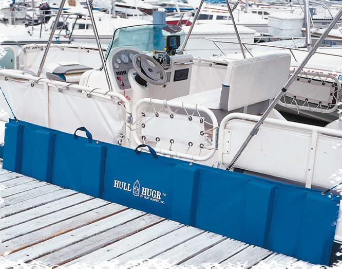 Folding Boat Fender - Large Blue