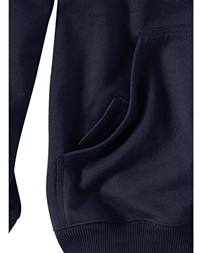 Carhartt Men's Heavyweight Hooded Sweatshirt - Navy, Large