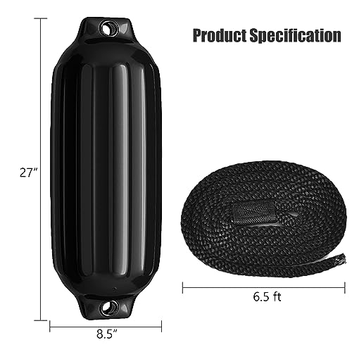4 Pack Marine Fender Bumper Set