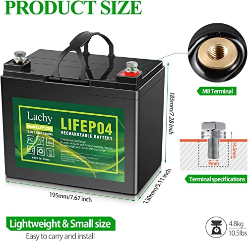 Marine Lithium Battery 12v 50ah Deep Cycle