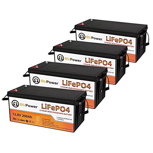 12V 200Ah LiFePO4 Marine Battery Set