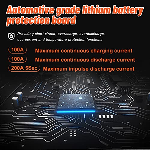 12V 200Ah LiFePO4 Marine Battery Set