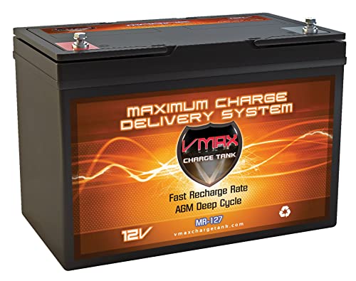Marine AGM Battery for Trolling Motor - VMAX MR127