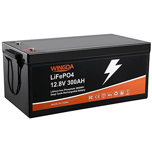 300Ah LiFePO4 Marine Battery with Built-in BMS