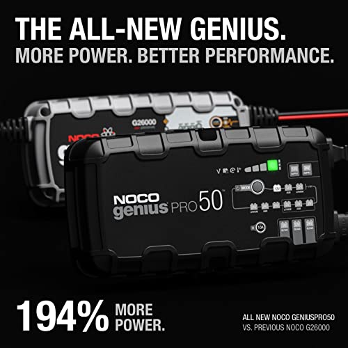 NOCO 50A Smart Marine Battery Charger