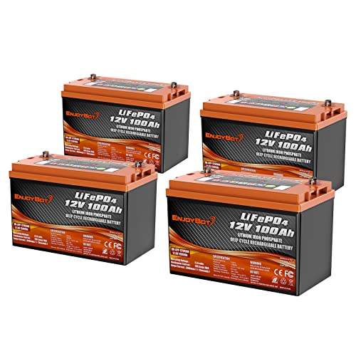 LiFePO4 Marine Battery - 100AH, 12V