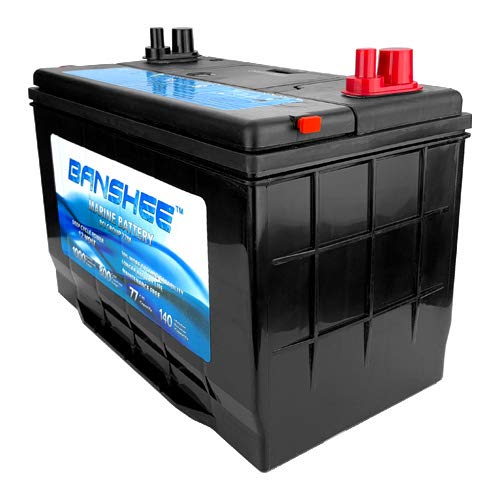 Marine Battery Group Size 27-12V 77Ah 800 CCA