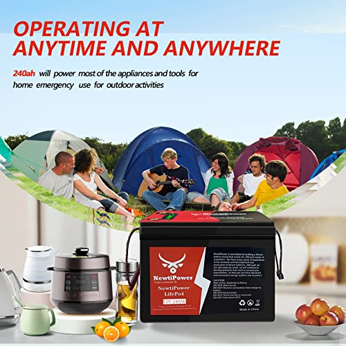 240Ah LiFePO4 Battery for Marine & RV