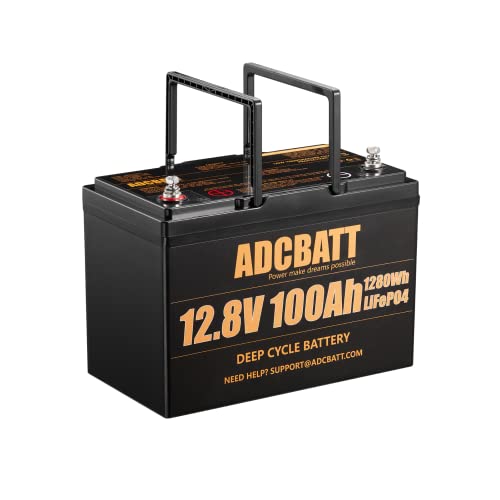 LiFePO4 100AH 12V Deep Cycle Marine Battery