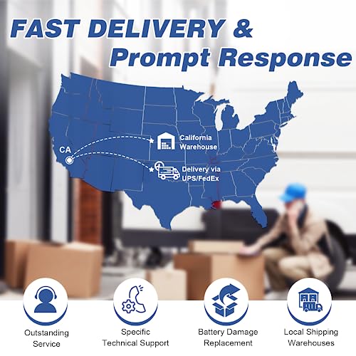 2-Pack 12V 200AH Lithium Marine Battery