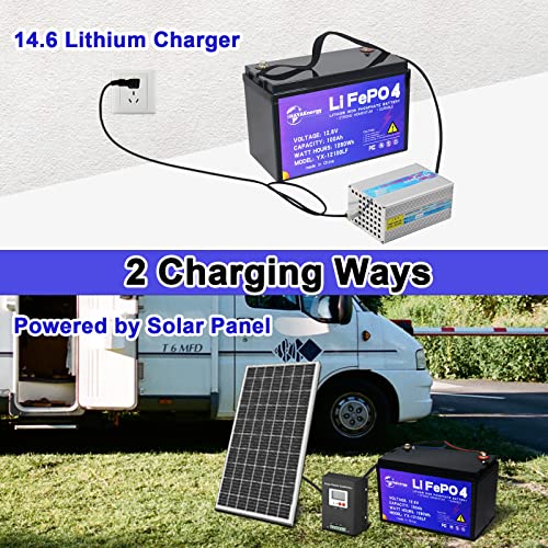 HAYAEnergy 12V 100Ah Lithium Battery 2-Pack