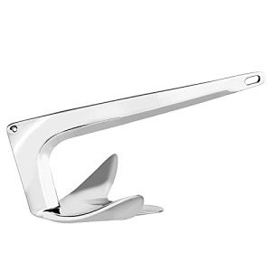 Polished Stainless Steel Heavy Duty Boat Anchor