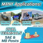 Lithium Marine Battery Replaces Optima & Bluetop