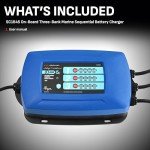 Schumacher On-Board 3-Bank Battery Charger - Marine
