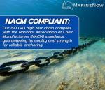200 ft Galvanized Marine Anchor Chain (5/16")