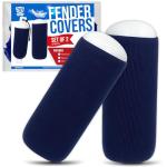 Navy Blue Marine Fleece Fender Covers