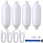 4 Pack Inflatable Boat Fenders Kit