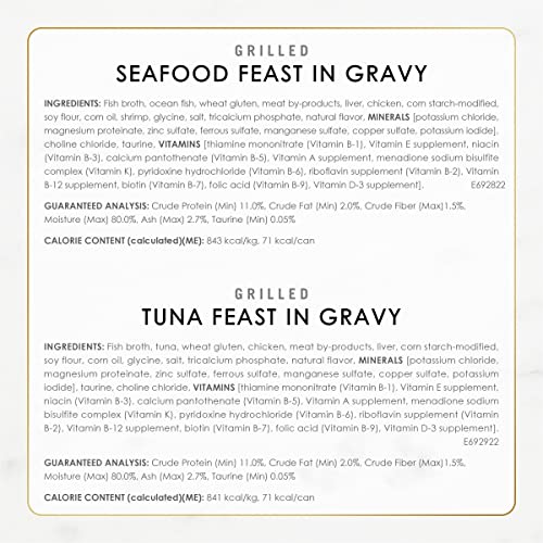Purina Fancy Feast Seafood Collection Wet Cat Food (24) 3 oz. Cans