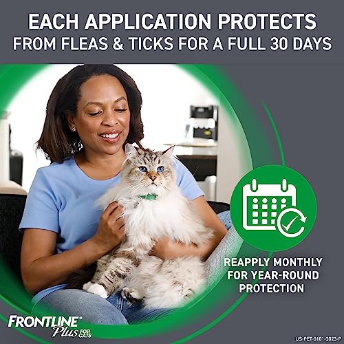 FRONTLINE Plus: Flea & Tick Treatment, 3-pack