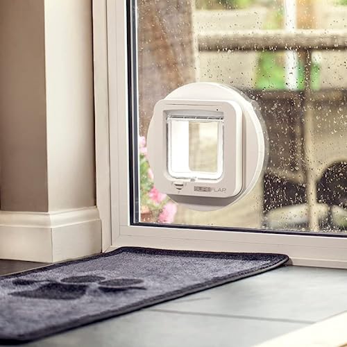 SureFlap Microchip Cat Flap - White, Scans Pet ID