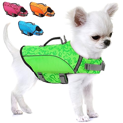 ALAGIRLS Cat Life Jacket for Swimming, Adjustable Safety