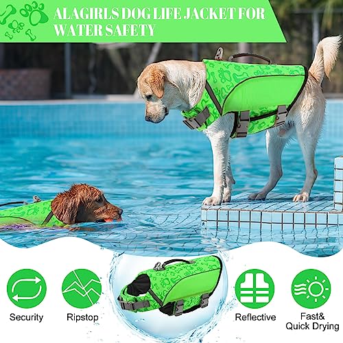 ALAGIRLS Cat Life Jacket for Swimming, Adjustable Safety