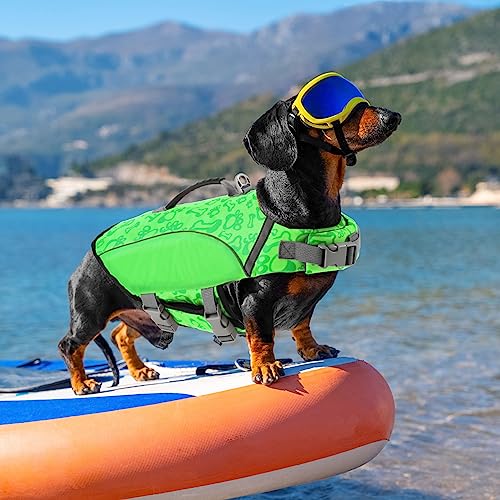 ALAGIRLS Cat Life Jacket for Swimming, Adjustable Safety