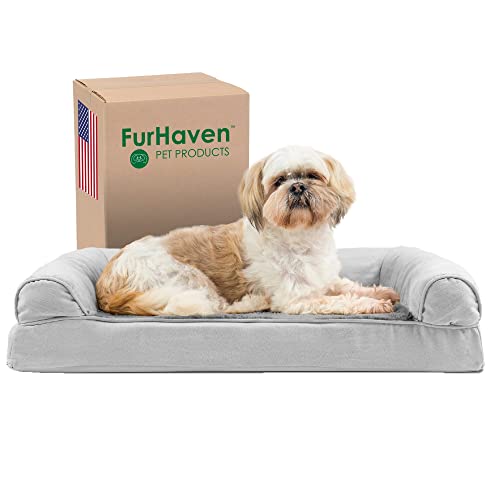 Orthopedic Sofa Bed for Small/Medium Cats - Gray
