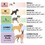 Medium Furhaven Orthopedic Dog Bed - Stone Gray L Shaped