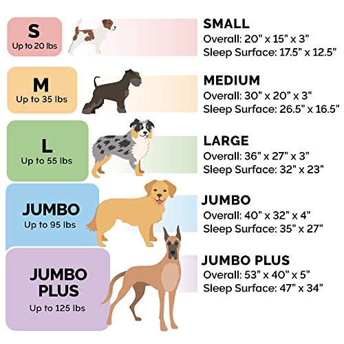 Medium Furhaven Orthopedic Dog Bed - Stone Gray L Shaped
